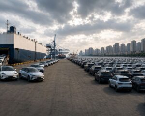 Chinese EV Exports Vs Sales